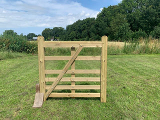 Farm Gate 120cm wide - Pine Impregnated - Lands End B.V.