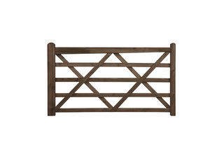 English Gate Dark-Brown - Single Setup 6