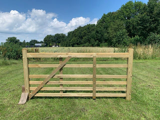 Farm Gate 240cm wide - Pine Impregnated - Lands End B.V.