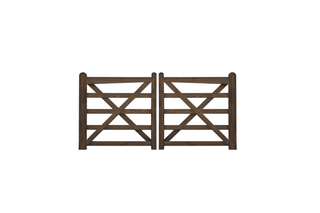 English Gate Dark-Brown - Double arrangement