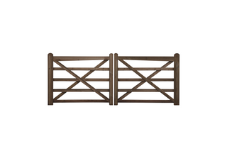 English Gate Dark-Brown - Double arrangement 2
