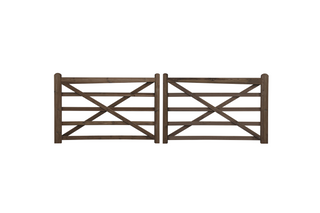 English Gate Dark-Brown - Double arrangement 3