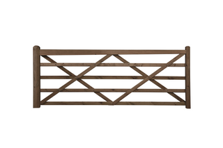 English Gate Dark-Brown - Single Setup 9