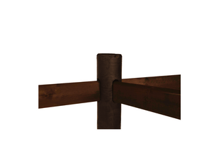 T-post Economy Dark-Brown 3-hole - Lands End B.V.