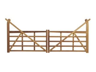 English Gate with Arch - Hardwood - Lands End B.V.