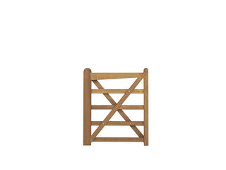 English Gate 100cm Iroko - Hardwood - Lands End B.V.