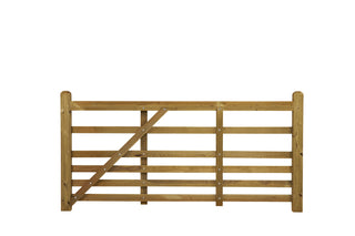 Farm Gate 240cm wide - Pine Impregnated - Lands End B.V.