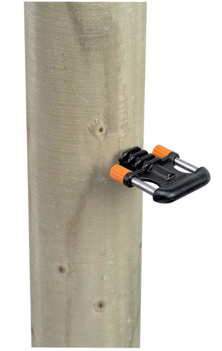 2-way gate handle anchor - Wood, black, 5 pieces - Lands End B.V.