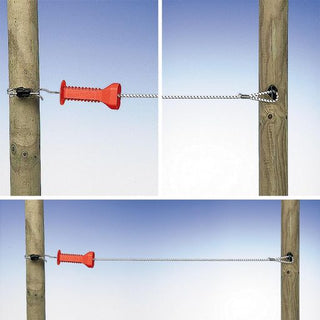 Elastic cord passage set - White, 3/6m - Lands End B.V.