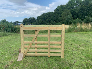 Farm Gate 150cm wide - Pine Impregnated - Lands End B.V.