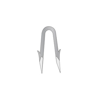 Staples with barbs Crapal 4 galvanized - 3.5 x 35 mm - Lands End B.V.