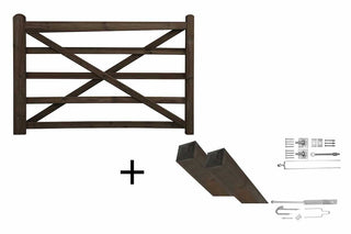 English Gate 180cm Dura2 - Complete set