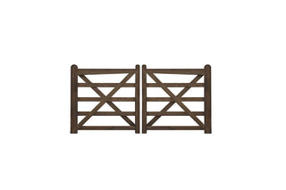 Engelse Poort Dark-Brown - Dubbele opstelling
