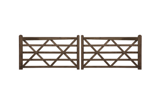 English Gate Pine - Double gate 