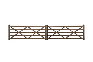 English Gate Dark-Brown - Double gate 