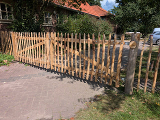 Kastanje poort - 95cm hoog