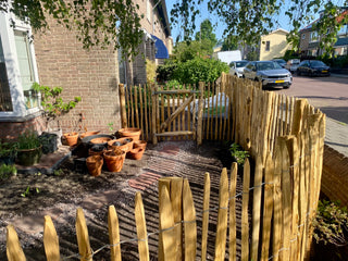 Kastanje poort - 115cm hoog