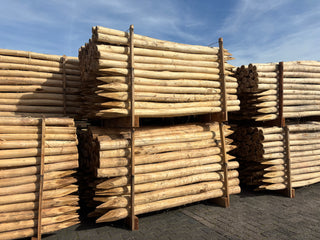 Robinia pole - ø 8 - 10 CM