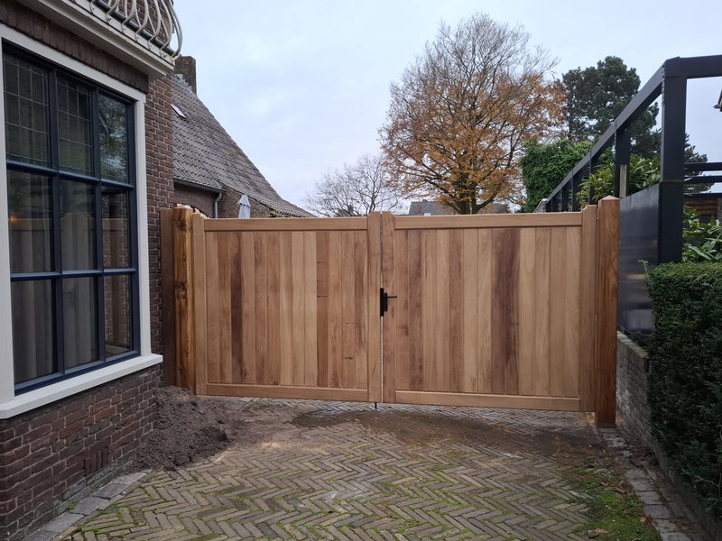 Bach Poort - hardhout iroko