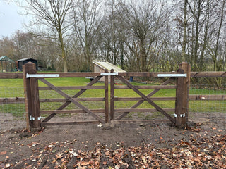 English Gate Dark Brown Complete Set -                                           Double gate