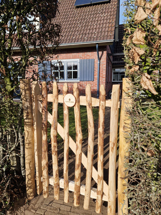 Kastanje poort - 115cm hoog