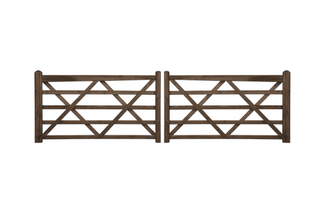 English Gate Pine - Double gate 