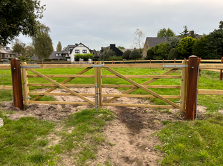 English Gate Pine Complete set - Double gate