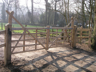Engelse Poort Met Boog - Hardhout - Lands End B.V.