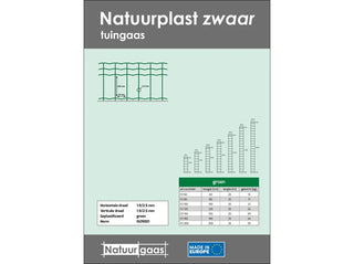 Natuurplast zwaar groen 60 t/m 200 cm hoog