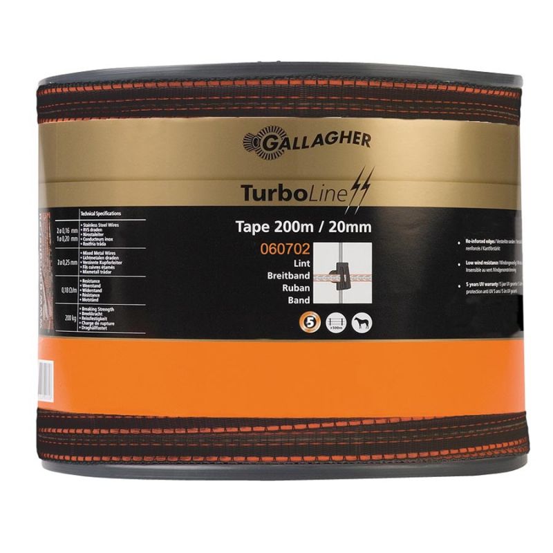 PowerLine ribbon - Terra, 40mm, 200 meters - at Lands End